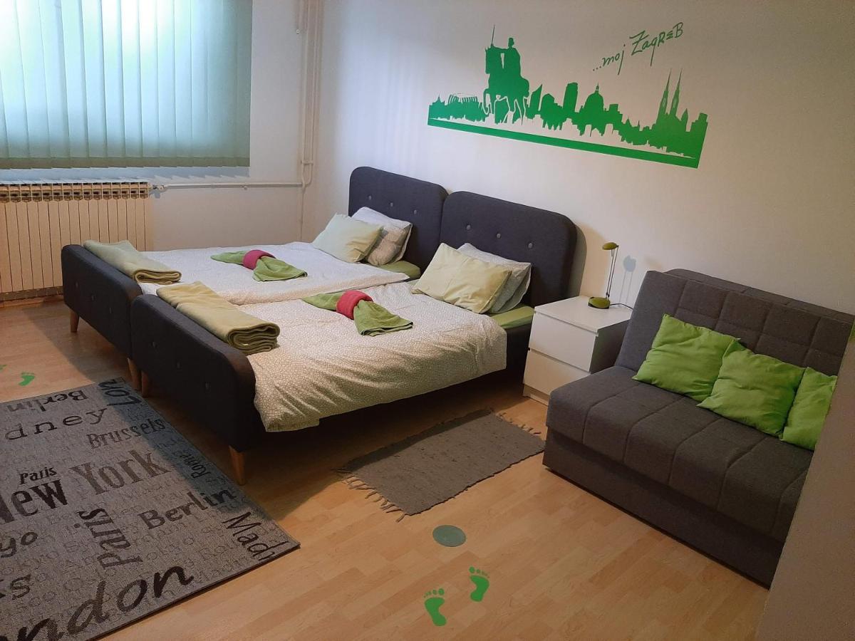 Apartmani Arena Zagabria Esterno foto