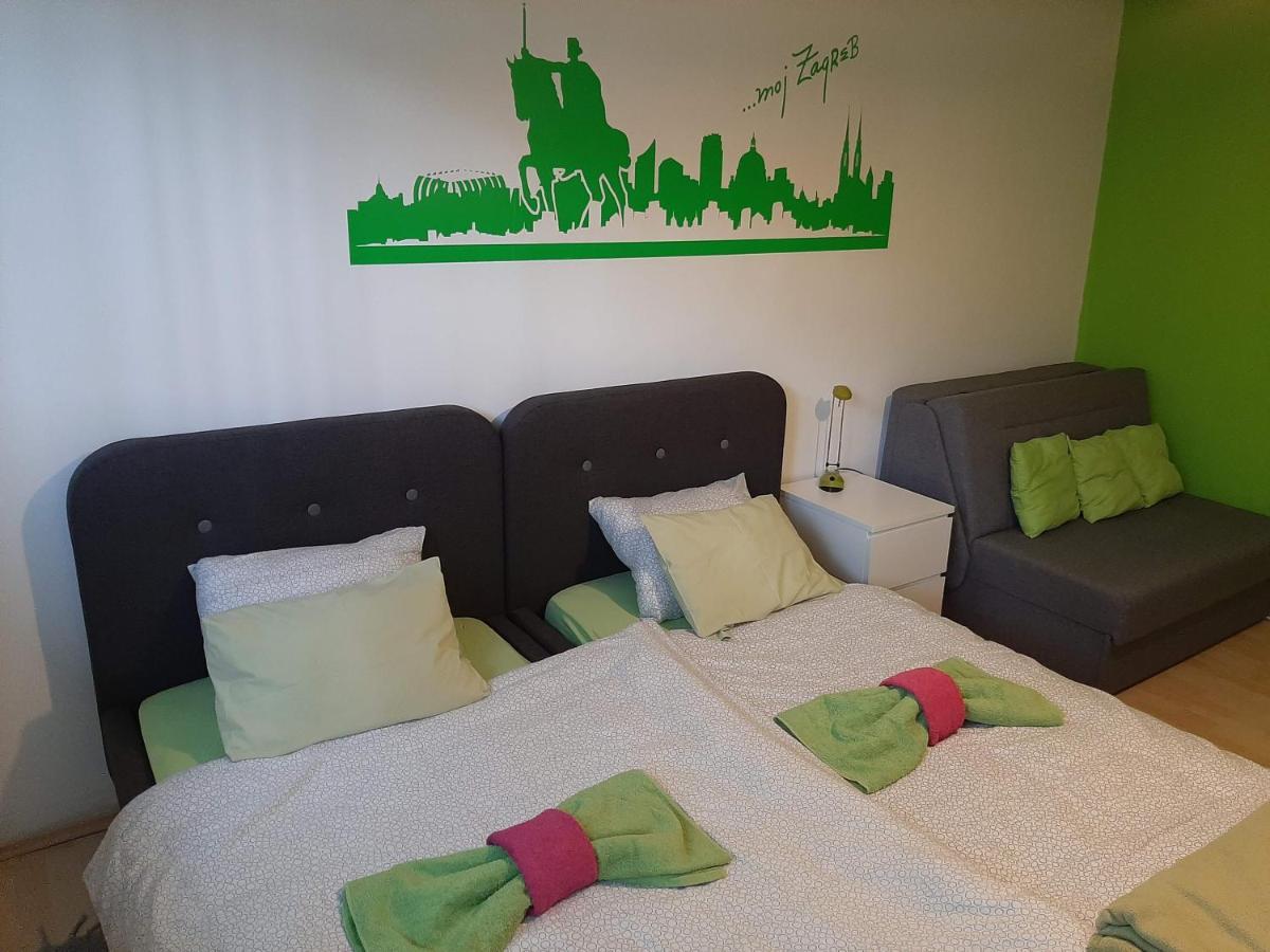 Apartmani Arena Zagabria Esterno foto